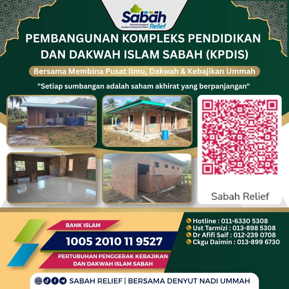 Pembangunan KPDIS | Sabah Relief